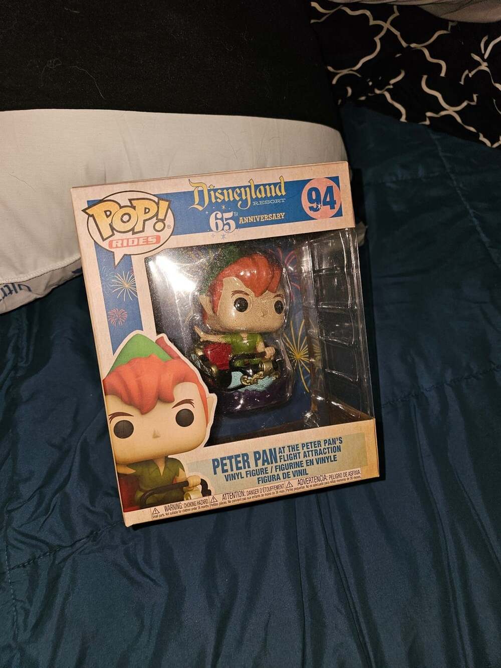 Funko Pop Rides Disneyland 65th Anniversary Peter Pan Flight #94
